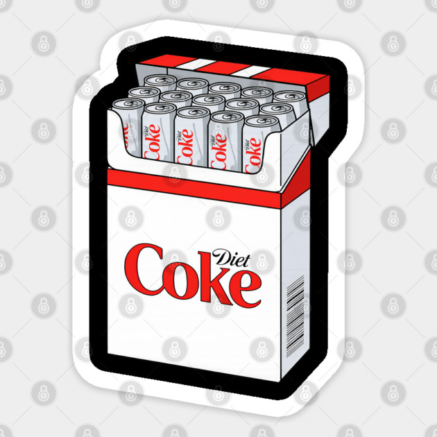 The Fridge Cig Sticker by Shit Post Hero