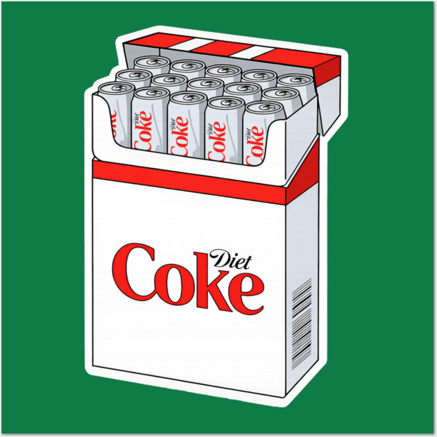 The Fridge Cig Wall Art by Shit Post Hero