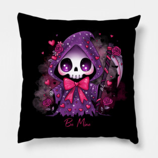 Valentine Grim Reaper Pillow