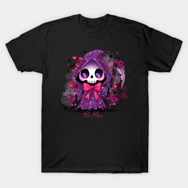 Valentine Grim Reaper T-Shirt by H. R. Sinclair