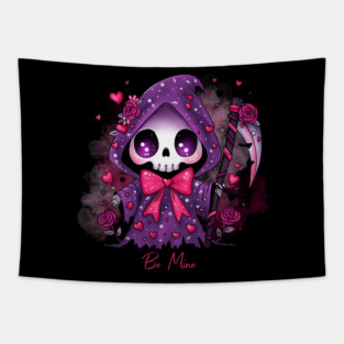 Valentine Grim Reaper Tapestry