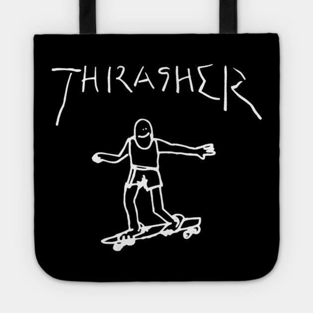 Thrasher Guy Tote by Shit Post Hero