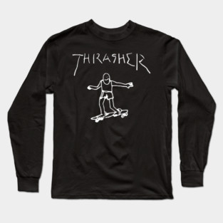 Thrasher Guy Long Sleeve T-Shirt