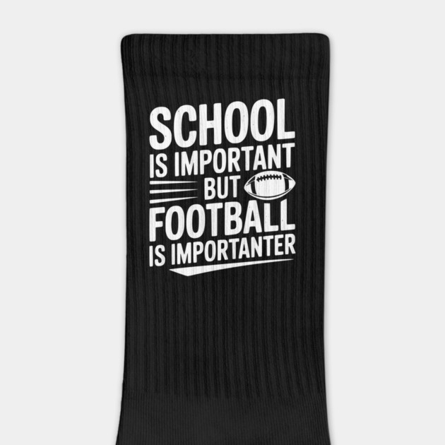 School is Important but Football is Importanter by Frank Ring