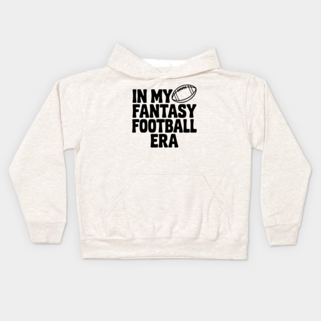 In My Fantasy Football Era Kids Hoodie by Frank Ring