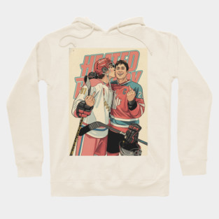 KISSING heated rivalry Hoodie