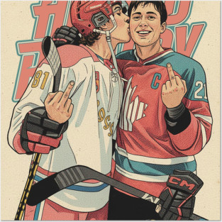 KISSING heated rivalry Posters and Art