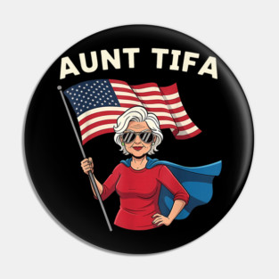Aunt Tifa Pin