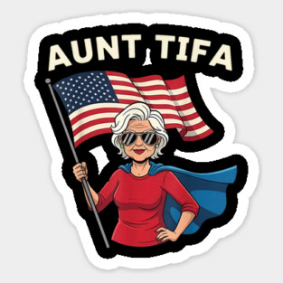 Aunt Tifa Sticker