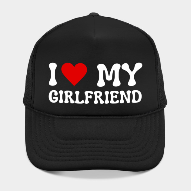 I Love My Girlfriend by Creatifly Graphic Tees