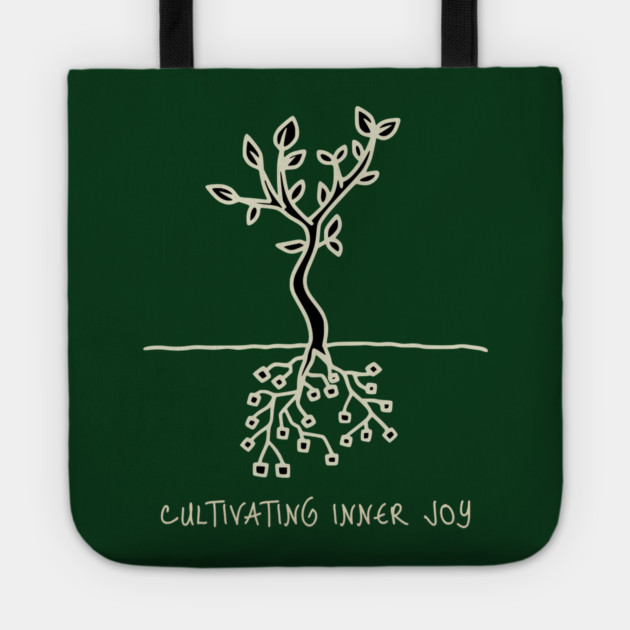 Cultivating Inner Joy Tote by Jerry