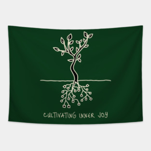 Cultivating Inner Joy Tapestry