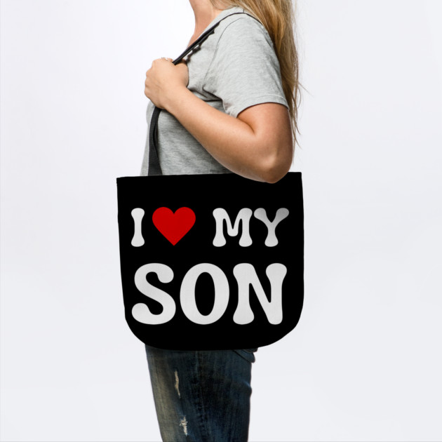 I Love My Son by Creatifly Graphic Tees