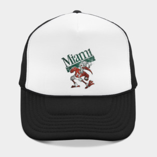 Vintage Miami Hurricanes Ibis – Retro Gritty Art Hat