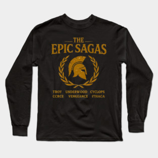 The Epic Legends Ithaca Saga Musical Odysseus Musical Long Sleeve T-Shirt