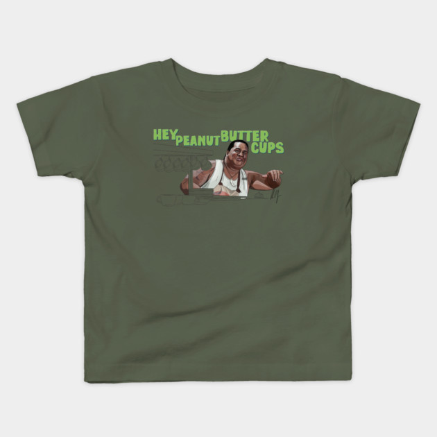 50 First Dates: Hey Peanut Butter Cups Kids T-Shirt by 51Deesigns