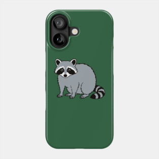 Raccoon — Subtle Funny Wildlife Phone Case