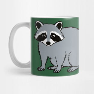 Raccoon — Subtle Funny Wildlife Mug