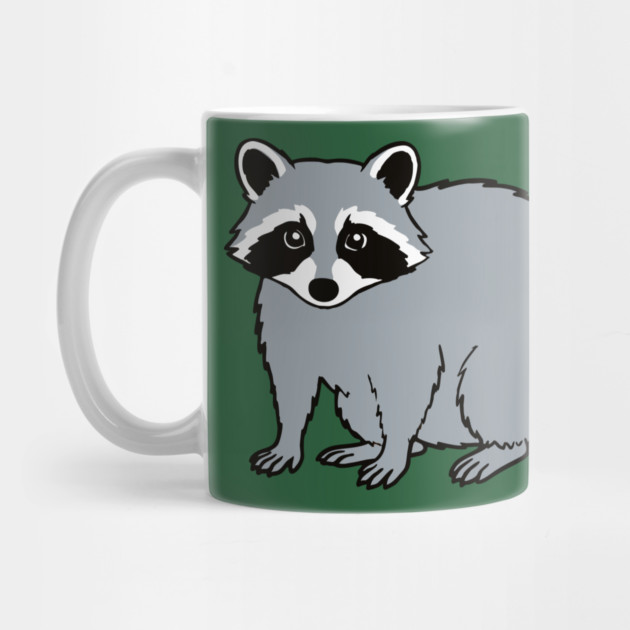 Raccoon — Subtle Funny Wildlife by DonWillisJrArt