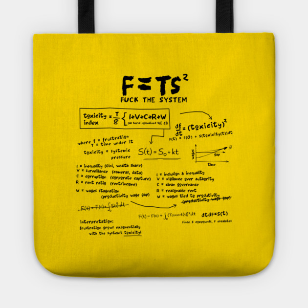 TOXICITY Tote by artslaves