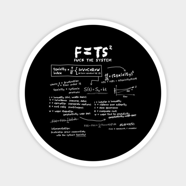 TOXICITY Magnet by artslaves