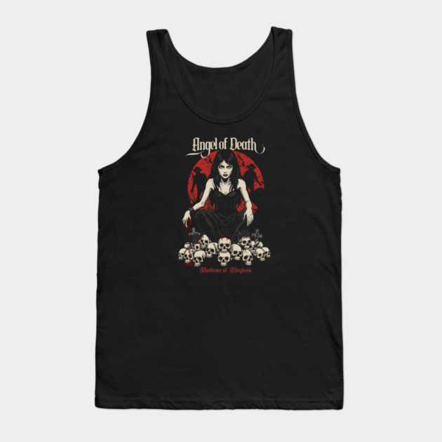 ANGEL OF DEATH Tank Top by artslaves