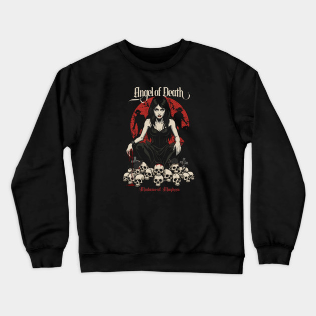 ANGEL OF DEATH Crewneck Sweatshirt by artslaves