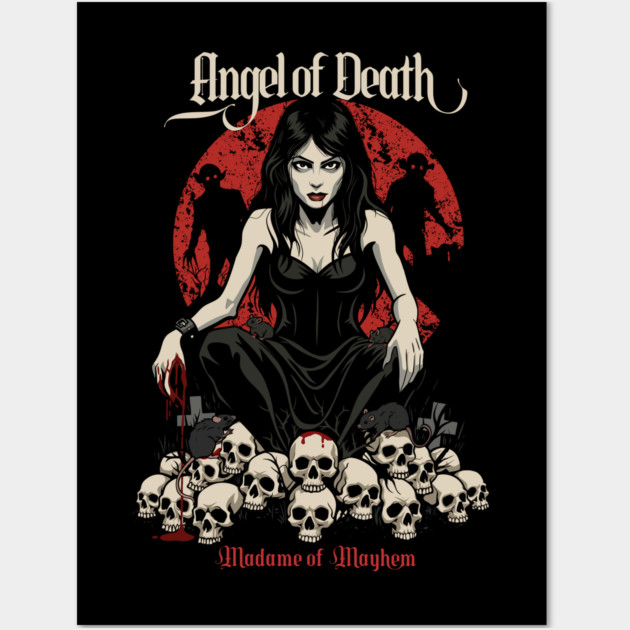 ANGEL OF DEATH Wall Art by artslaves