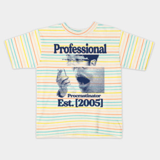 Professional Procrastinator Kids T-Shirt