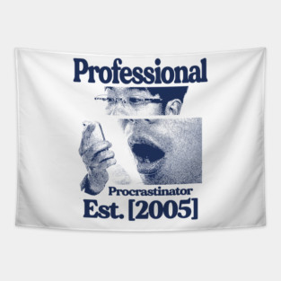 Professional Procrastinator Tapestry