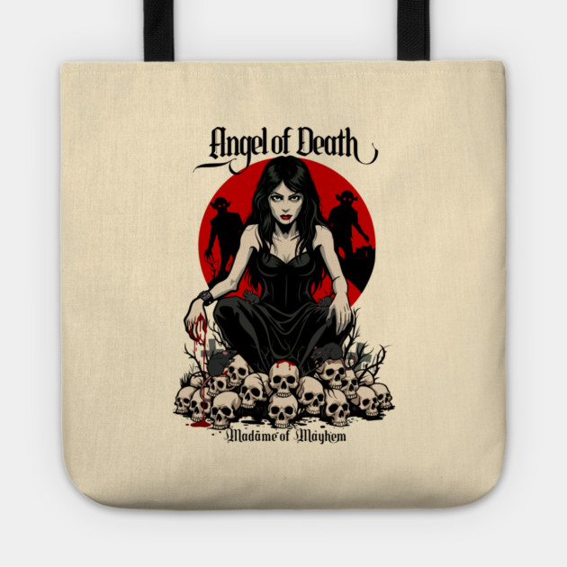 ANGEL OF DEATH Tote by artslaves