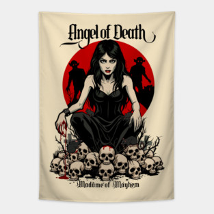 ANGEL OF DEATH Tapestry