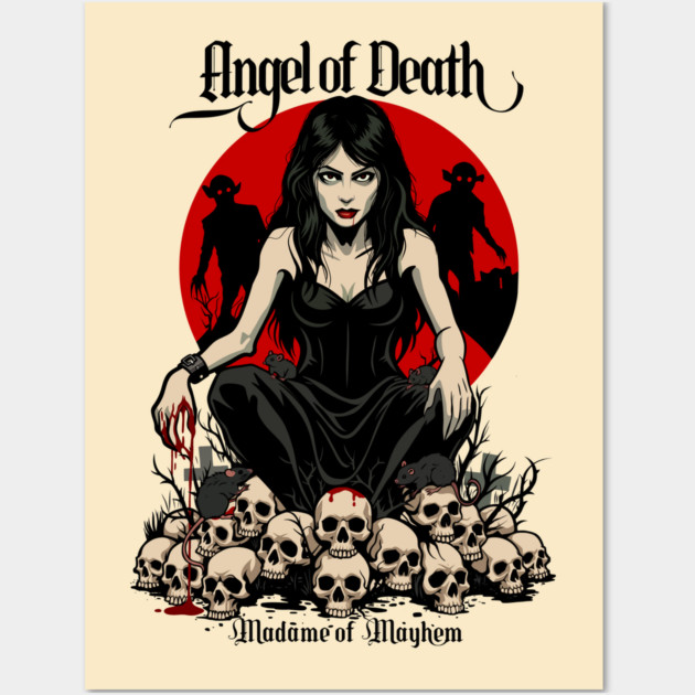 ANGEL OF DEATH Wall Art by artslaves