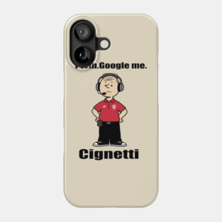 i win google me-cignetti peanuts style Phone Case
