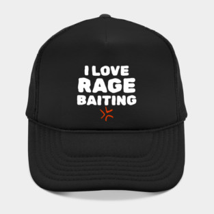 Rage Baiting Gen Z Slang Hat