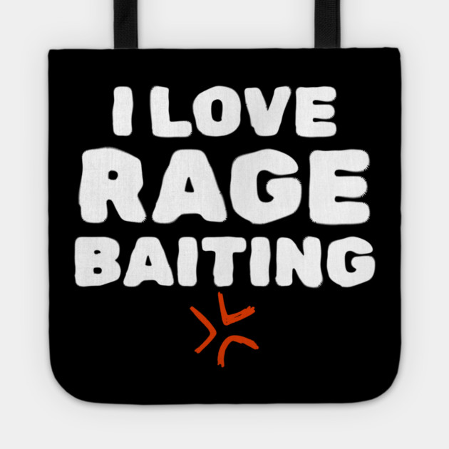 Rage Baiting Gen Z Slang Tote by The WYLD Tribe