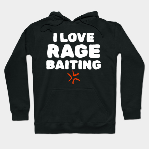 Rage Baiting Gen Z Slang Hoodie by The WYLD Tribe