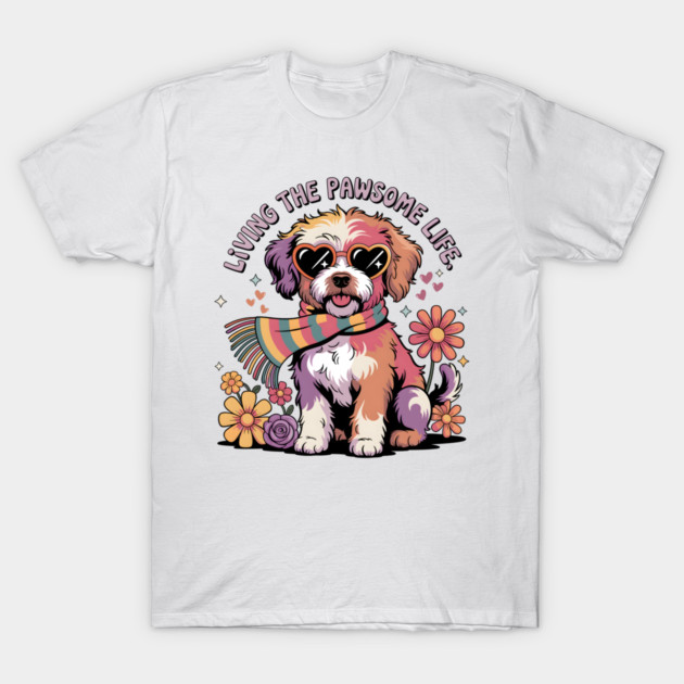Jackapoo T-Shirt by JessArty