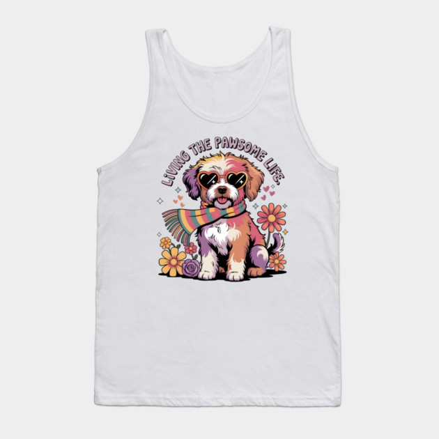Jackapoo Tank Top by JessArty
