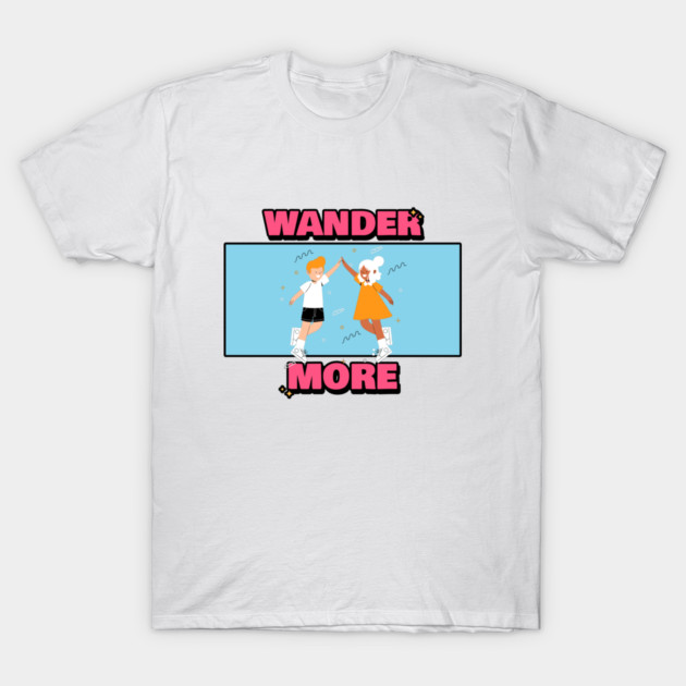 Wander More Adventure Seekers T-Shirt by Lamount Tees