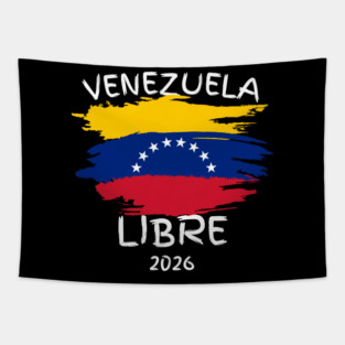 Venezuela Libre Tapestry