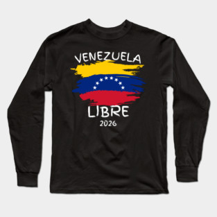 Venezuela Libre Long Sleeve T-Shirt