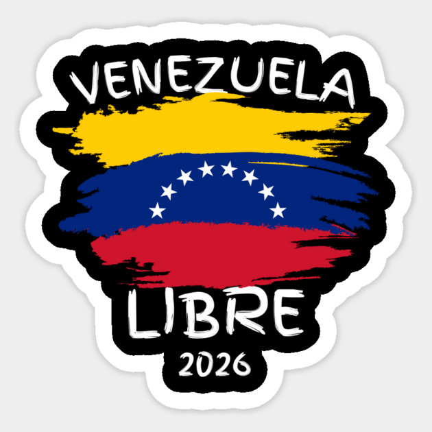 Venezuela Libre Sticker by The WYLD Tribe