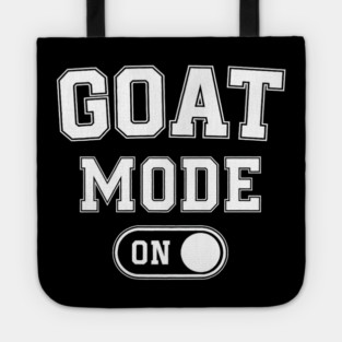 Goat Mode On Funny Mountain Climber Tote