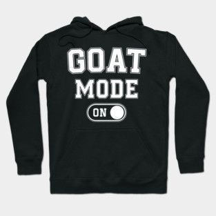 Goat Mode On Funny Mountain Climber Hoodie