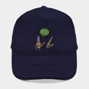 Funny Nail Salon Cartoon Humor Hat