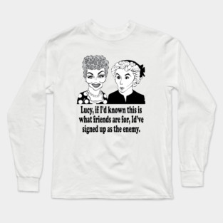 I LOVE LUCY FAN ART Long Sleeve T-Shirt
