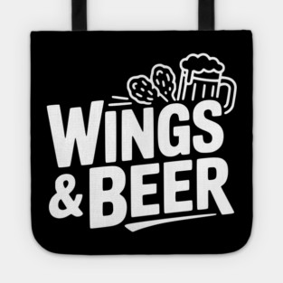 Wings and Beer Tote