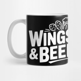 Wings and Beer Mug