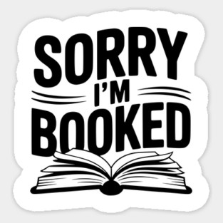 Sorry I'm Booked Magnet
